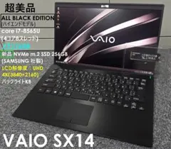 希少】特別仕様VAIO SX12 ALL BLACK EDITION 32GB - メルカリ