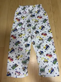 Miki Hose ミキハウス　車両プリント 長ズボン 130cm