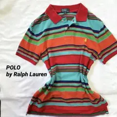 archive RALPH LAUREN ラルフローレン ボーダー ポロシャツ