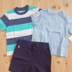 新品未使用☆ラルフローレン 3着セット 80cm