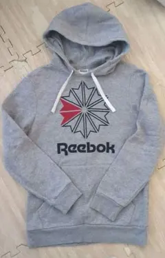 Reebok Classic グレー パーカー