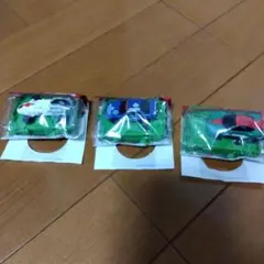 名車プルバックカー　８種のうち３種