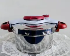 T-fal Clipso 6L 圧力鍋 蒸し器付き T-fal - T-fal CLIPSO圧力鍋 6L蒸し器付きフランス製の通販 by AK's