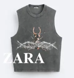 ZARA ヴィンテージ風 タンクトップ