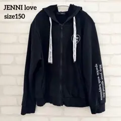 size150 JENNI love パーカー 黒