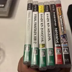 PS3ゲームソフトセット（6本)