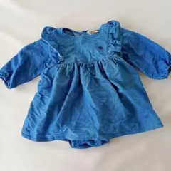 POLO Baby デニムブルーロンパース 70