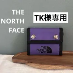 THE NORTH FACE ノースフェイス　三つ折り財布 パープル