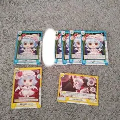 東方project　東方　レミリア・スカーレット様 トレーディングカードセット