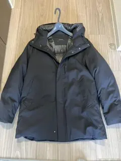 green Label relaxing フードダウンコート メンズ ネイビーM