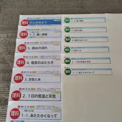 小学5年 理科　カラーテスト 令和7年度 11枚分 東京書籍　教育同人社　最新 小学5年 理科 カラーテスト 令和7年度 11枚分 東京書籍 教育同人社