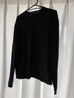 JIL SANDER ラフシモンズ期 クルーネックニット ブラック 48 - メルカリ