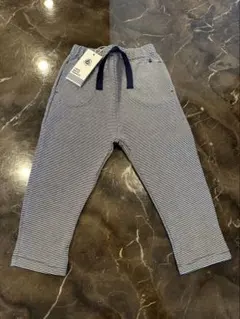 【未使用タグ付き】プチバトー　ストライプパンツ　86センチ