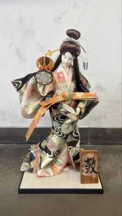 希少 アンティーク日本人形 花魁道中ケース付き ☆ - メルカリ