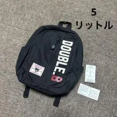 ミキハウス　ダブルビー　リュック　5l 5L 5ℓ 黒