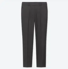 ★ユニクロ★ EZYアンクルパンツ（丈長め・オンラインストア品）／ダークグレー