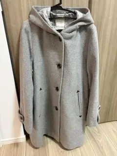 ビームス美品！フード付き ロングコート