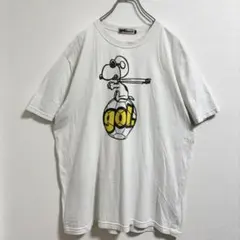 gol. Vintage PEANUTS スヌーピー 半袖Tシャツ XL 白のサムネイル