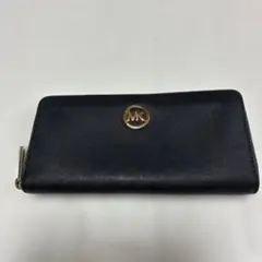 MICHAEL KORS マイケルコース 長財布 ブラック ゴールド金具
