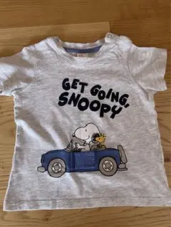 H&Mベビー用スヌーピー半袖Tシャツ