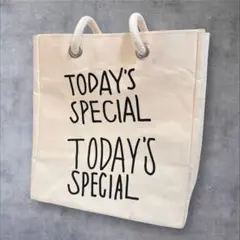 today's special ロゴペーパートートバッグ サブバッグ