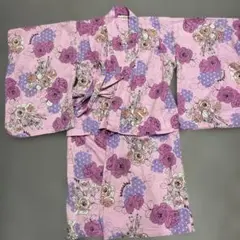 branshes 浴衣 ピンク 花柄 Sサイズのサムネイル