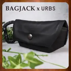 美品　バッグジャック×アーバンリサーチ　メッセンジャーバッグ　ブラック 2025年最新】BAGJACK カラー：ブラック系 メッセンジャーバッグ