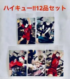 ハイキュー!!ウエハースカード＋‬アクリミニ アクリルキーチェーン‪‪計12品