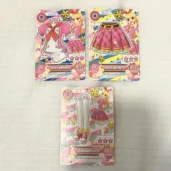 アイカツカード 3枚セット 星宮いちご制服