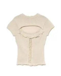 トップス Fleur frill knit tops andmary Fleur frill knit tops - メルカリ
