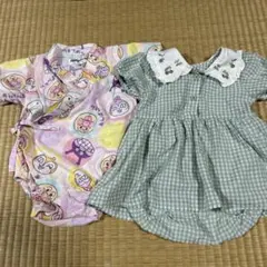 アンパンマン浴衣•甚平　ワンピースセット80㎝