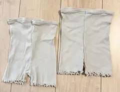 SOWAN 1分丈リブスパッツ 2枚セット 日本製