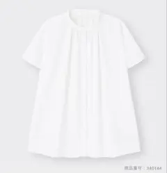 GU エアリーバンドカラーシャツ （半袖）　2点セット