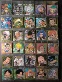 ワンピース 大海賊シール ウエハース LOG.4 フルコンプ 未開封 ギザギザ