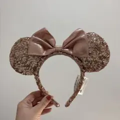 ディズニーパークス ミニーマウス耳カチューシャ