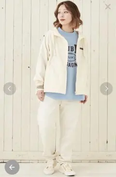 新品タグ付き☆CUBE SUGAR コットンダンプフードジャケット