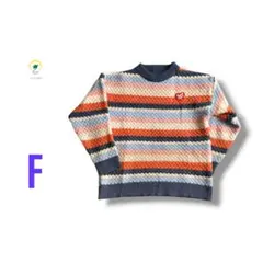 【各種割引】Be Gsseasge China ボーダー ニット セーター F