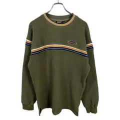 ビンテージ　VANS バンズ　アメリカ製　コットンニットセーター　トレーナー