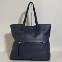 Dunhill ダンヒル ベルグレイブ トートバッグ メンズ ダークネイビー