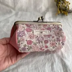 【受注製作】忙しい朝もすぐに見つかるメイク道具 マチ広で自立、し片手で開閉可能
