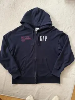 GAP 30周年アニバーサリーヴィンテージソフトGAPロゴジップアップパーカー