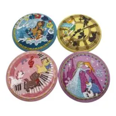 ディズニー 刺繍缶バッチ2 まとめ Disney