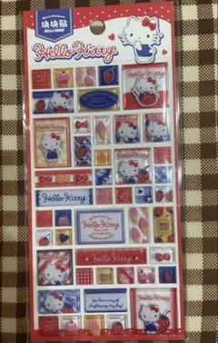 正規品　サンリオ　ハローキティ タイルシール　硬いシール キティ