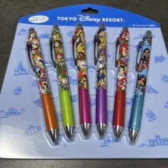 東京ディズニーリゾート ボールペン 6本セット