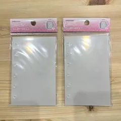 メリング⭐️mering⭐️透明シール台紙　シール帳台紙　シール帳　クリアシール帳