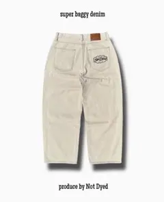 パンツ Not dyed Super baggy denim not dyed Super baggy denim - メルカリ