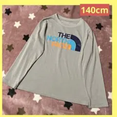 ★THE NORTH FACE 長袖カットソー 140サイズ グレー　ロンT