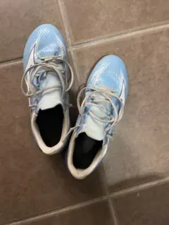 MIZUNO サッカースパイク ライトブルー　21.5