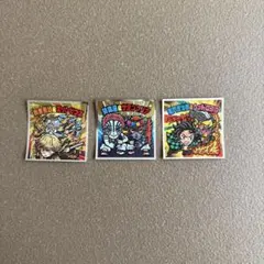 鬼滅の刃マンチョコ　無限城編　3枚セットおまけシール付き