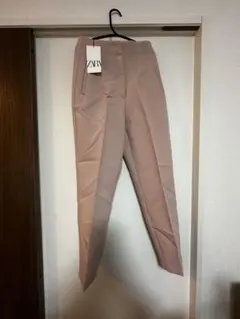 ZARAハイウエストパンツピンク